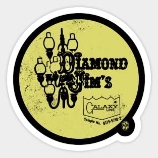 Vintage Diamond Jim's Casino Minnesota Sticker